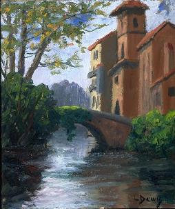 Louis Dewis The Bridge at St. Jean Pied de Port